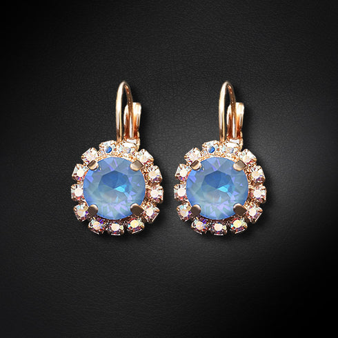 Auskarai "Krāšņums II (Ocean DeLite)" su Swarovski™ kristalais
